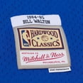 thumbnail image 5 of Men's Mitchell & Ness Bill Walton Royal LA Clippers 1984-85 Swingman Jersey, 5 of 6