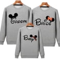 thumbnail image 1 of Cute Cartoon Mickey Minnie Ear Sudadera Padre-hijo Otoño Familia Trajes a juego Casual Padre Hijo Madre Hija Ropa Niños (140) Gao Jinjia LED, 1 of 2