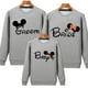 thumbnail image 1 of Cute Cartoon Mickey Minnie Ear Sudadera Padre-hijo Otoño Familia Trajes a juego Casual Padre Hijo Madre Hija Ropa Niños (150) Gao Jinjia LED, 1 of 2