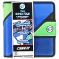 thumbnail image 5 of Case•It 2" Open Tab O-Ring Velcro Binder with 5-Subject Expanding File, Assorted Colors, S-816, 5 of 6