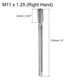 thumbnail image 2 of Uxcell Metric Thread Tap M11 x 1.25 H2 130mm Extra Long Straight Flute Tapping Threading Tool, 2 of 6