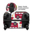 thumbnail image 3 of Goofa London Symbols Pattern Luggage Covers For Suitcase,Suitcase Cover Protector Fit 18-32 Inch Luggage-Small, 3 of 9