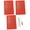 Orange red, variant on Gieenan 6Pcs Canoes Kayak Repair Patches for Inflatable Boats, Kayak PVC Repair Patches