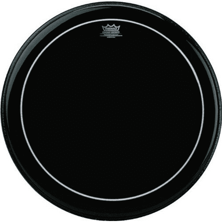 Remo ES-1626-PS 26" Ebony Pinstripe Bass (ES1626PS)