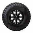 thumbnail image 5 of 4/137 Tusk Uinta Beadlock Wheel 14x7 5.0 + 2.0 Milled/Black for Kawasaki Prairie 360 2x4 2003-2009, 5 of 8