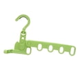 thumbnail image 3 of Hanging Drying Rod Folding Clothes Drying Rack Dorm Accessories Foldable Clothes green, 3 of 9
