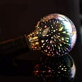 thumbnail image 3 of 2 PCS Firework Bulb 3D Firework Light Bulb, E27 Edison Vintage Romantic Glass Light Bulbs – Unique Light Bulbs for Home, Festival, Party, Christmas –4W AC85-265V, 3 of 6