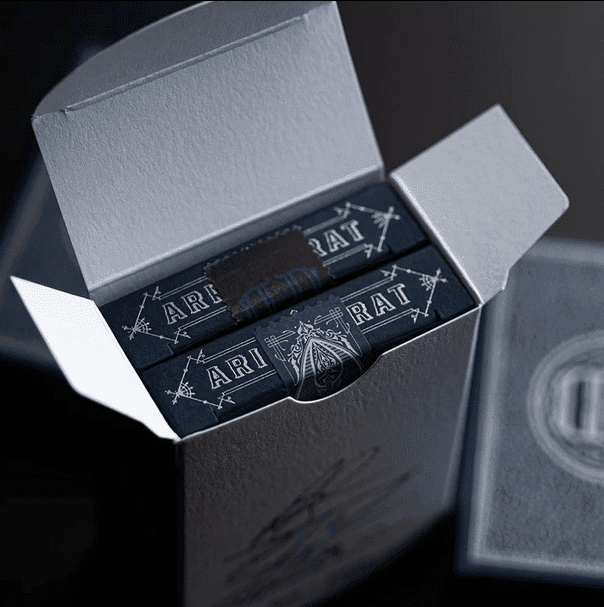 Smoke & Mirrors Anniversary Edition: Denim Pack Playing Cards by Fulton