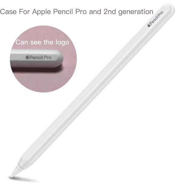 Apple Pencil Pro ホワイト 専用ケース付き Clear Case For Apple Pencil Pro 2024 and 2nd generation Silicone