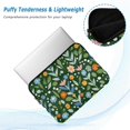 thumbnail image 2 of FORMRS 15-15.6 inch Laptop Sleeve Case Soft Carrying Quilted Computer Bag Cover, Flourish Flowers Pattern, 2 of 7