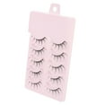 thumbnail image 6 of Yardwe 5Pairs Natural Appearance 3D Black False Eyelashes Reusable for Elegant Eye Makeup, 6 of 8