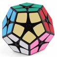 thumbnail image 1 of 2x2 Megaminx Speed Cube Smooth Pentagonal Dodecahedron Puzzles Cube Black, 1 of 7