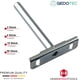 thumbnail image 1 of Soporte de pared discreto - Modelo Clever - Estantes de fijación para almacenamiento 10 x 100 - Montaje con tornillos - Acero galvanizado con revestimiento de zinc - 2 piezas, 1 of 2
