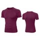 thumbnail image 4 of pstuiky Camisas de vestir de manga corta para hombre, Camisa deportiva de color liso con mangas raglán cortas y cuello redondo para hombre ropa de hombre xxl, 4 of 5