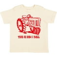 thumbnail image 3 of Inktastic This is How I Roll Tractor Red Boys or Girls Toddler T-Shirt, 3 of 5