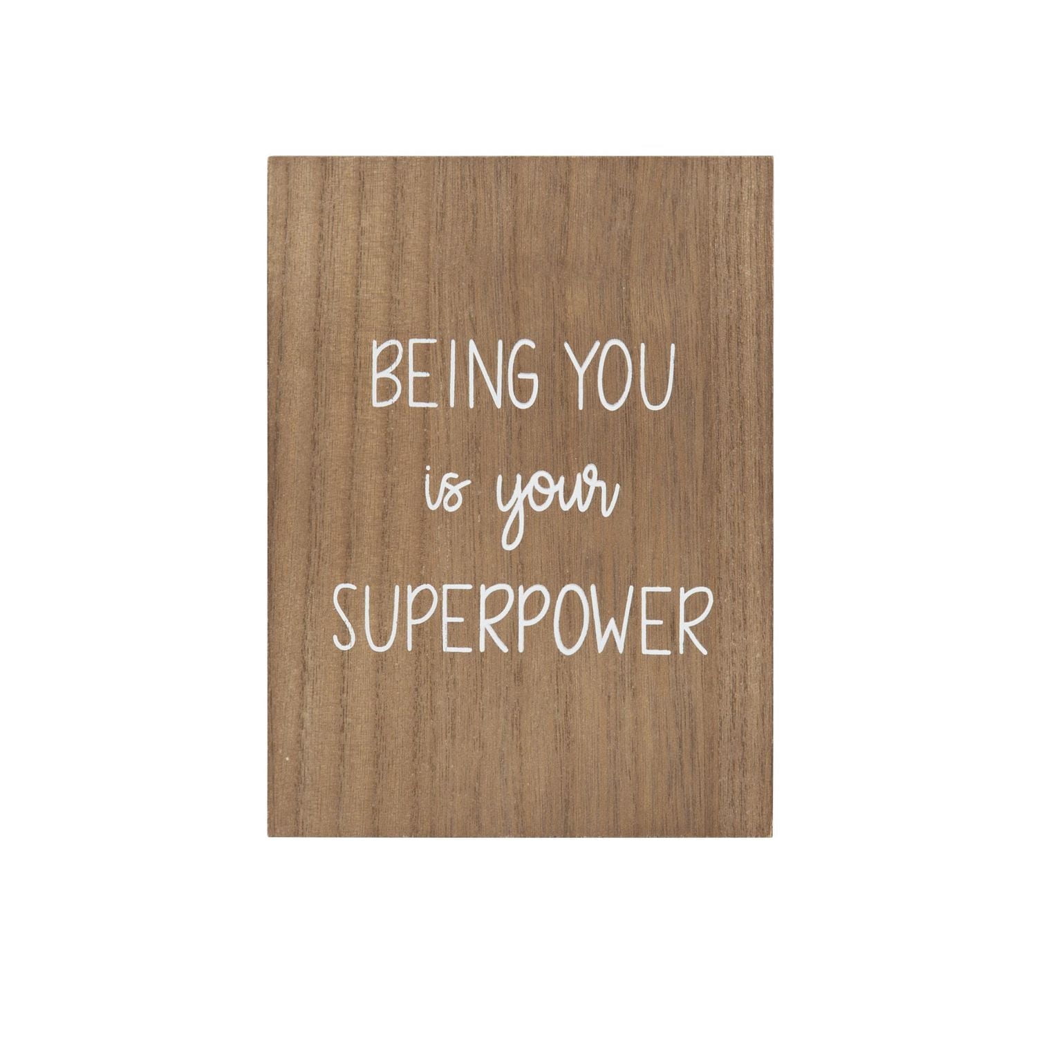Dessus de boîte artistique "Being You Is Your Superpower"