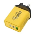 thumbnail image 2 of KCGYNP 65W Fast Charging Plug Dual Type-C USB UK Standard for Electronics, 2 of 6