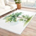 thumbnail image 1 of Palm Tree Rugs for Living Room Bedroom - Tree Rug 5x7 - Tropical Plants Carpet for Home Decor - Washable Non Slip Patterned Indoor Large Area Rug - Soft & Low Pile (ZL&901), 1 of 7