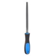 thumbnail image 1 of Unique Bargains Triangular File 6' High Carbon Hardened Steel Double Cut Hand Rasp with Plastic Handle, 1 of 5