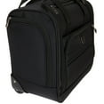 thumbnail image 5 of Tprc 16" Rolling Underseat Carry-on Luggage Black, 5 of 6