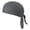 Gray, variant on Mesh Do-Rag Skull Cap for Men Breathable Sweat-Wicking Sports Head Wrap for Helmet Liner Black Free Size