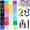 28 Mix Resin#B_1, variant on 30000Pcs 28 Colors Jelly Rhinestones for Bedazzling,Mix Colors Bedazzling Kit with Rhinestones,3MM Colorful Resin Flatback Gems kit with Complete Tools for Crafting, Nail Art, Shoes, Books