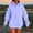 Purple, variant on Hauaitttt Women's Solid Color Drop Shoulder Hoodie with Pockets Comfortable and Stylish Sweatshirt Top Long Tunic Womens Ling Hoodies Womens Fall Clothes Casual Ladies Hoodie Zipper Hoodie Women Zip