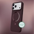 thumbnail image 2 of onn Soft Touch Phone Case for iPhone 18 Pro Max / 17 Pro Max, MagSafe Compatible - Plum Chocolate, 2 of 8