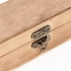 thumbnail image 3 of Joyero de madera con cerradura, soporte para anillos, estuche para baratijas, regalo S S, 3 of 7