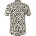 thumbnail image 2 of SSLR Mens Hawaiian Shirts Short Sleeve Casual Button Down Shirts, 2 of 7