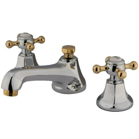 - Elements of Design Metropolitan Widespread Bathroom Faucet with Double Cross Handles