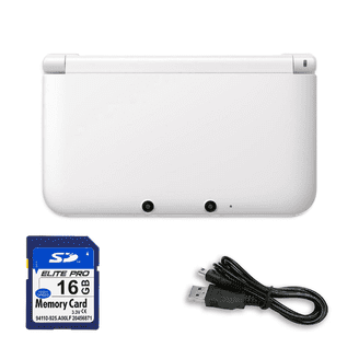 Nintendo, Restored Nintendo 3DS XL, White, includes adapter