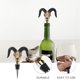 thumbnail image 4 of FELTECHELECTR corcho de vino con forma de calavera de búfalo, creativo, para botellas, para casa, restaurante y bar., 4 of 7