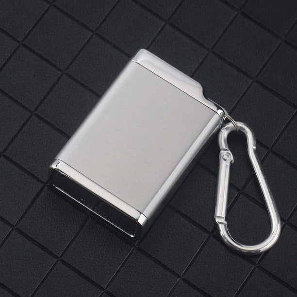 Cenicero portátil con llavero Cenicero de bolsillo para manguera de viaje Viajes, viajes de negocios, caminatas al aire libre, camping, pesca, no fumadores, oficina, sala de estar, Rojo Verde Cocina, Decoración y Otros