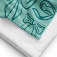 thumbnail image 3 of Green Ribbon Pattern - Beach Towel, 3 of 3