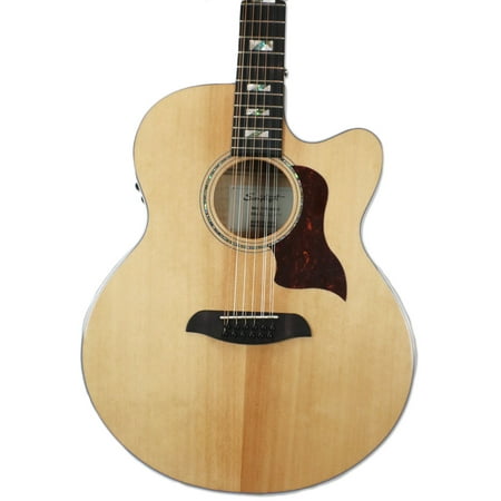 Sawtooth Spruce Jumbo Cutaway 12-String Acoustic-Electric Guitar with Flame Maple Back and Sides