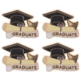 thumbnail image 1 of 4 alfileres de solapa para birrete de graduación, broches decorativos de metal para ropa, broches para birrete de graduación para graduados de la escuela y la universidad, 1 of 8