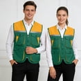 thumbnail image 3 of Veste Sans Manches Matelassée Décontractée pour Hommes, Légère et Chaude, Adaptée pour un Usage Quotidien et des Activités Extérieures, 3 of 7
