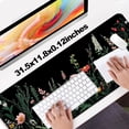 thumbnail image 5 of Pretty Wildflower Gaming Desk Mat, Computer Keyboard Large Extended Flowers Mouse Pad for Office and Home, 31.5×11.8 Inches, XL, 5 of 14