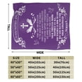 thumbnail image 3 of Wijzvio Gift For Pastors Wife Throw Blanket Soft Fuzzy Fleece Blanket For Couch Bed Living Room Decoration 60"X50", 3 of 9