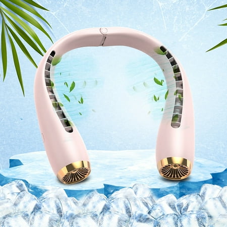 

Foldable Portable USB Mini Mini Fan Silent Leaf Less Hanging