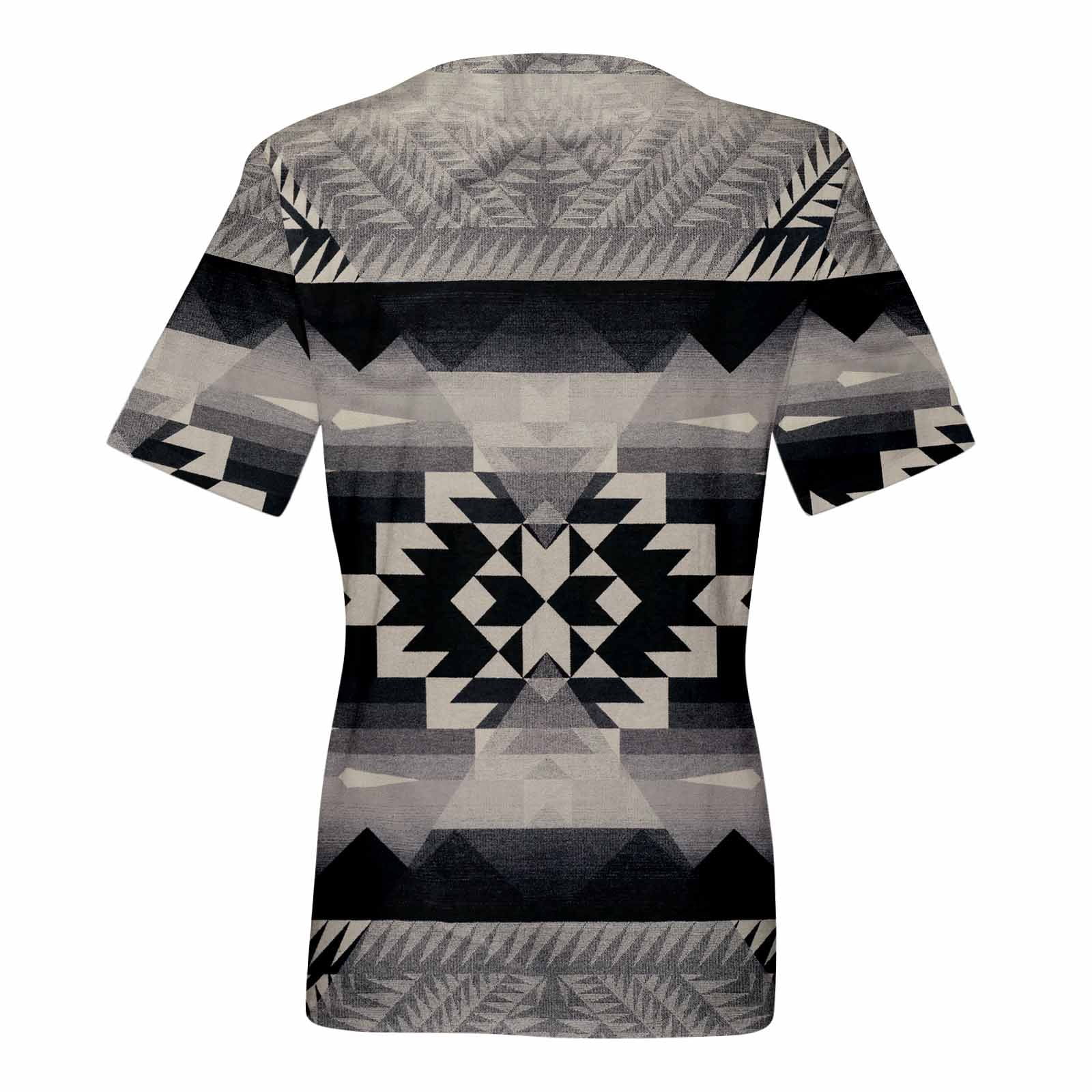 TQWQT Womens T Shirts Loose Fit Western Tribal Ethnic Shirt