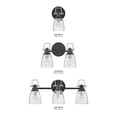 thumbnail image 6 of Hinkley Lighting - Easton - 1 Light Bath Vanity-Black/Chrome Finish - Hinkley, 6 of 12