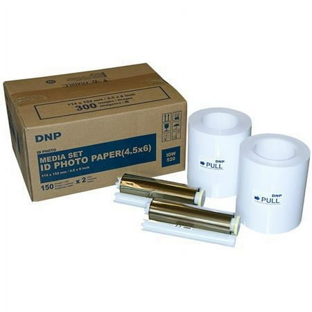 UPC: 0847605012294 | 4.5×6  IDW520 Printer System Media  150 Prints Per Roll  2-Pack