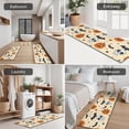thumbnail image 5 of Halloween Pumpkins Bats Skulls and Spiders Kitchen Rugs Sets Of 3,Kitchen Runner Rugs Non Skid Washable,Decorative Kitchen Floor Mats for Kitchen,Sink,Laundry,17"x30"+ 17"x47" + 17"x59", 5 of 6
