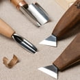 thumbnail image 5 of STRYI Chip carving set for experienced carvers as well as new to the hobby. Short tools from  Master carver Adolf Yurev (AY), 5 of 7