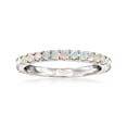 thumbnail image 3 of Ross-Simons White Opal Ring in Sterling Silver, Women's, Adult, 3 of 8