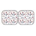 thumbnail image 7 of Fotbe Tulips Flowers 2-Piece Car Windshield Sun Shade | Sun Blocker for Car Windshield | Foldable Automotive Interior Accessories for Sun Protection-Large, 7 of 7