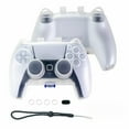 thumbnail image 1 of Étui Protecteur Rigide Transparent Compatible avec Manette PlayStation 5 Slim et Accessoires - Boîte de Rangement Portable, 1 of 7