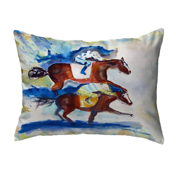 Betsy Drake Interiors Photo Finish Noncorded Indoor/Outdoor Pillow 16x20